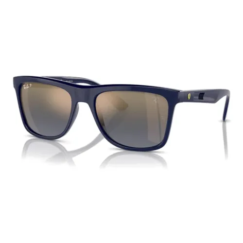 RayBan Nylon Нерегулярная форма Солнцезащитные очки Унисекс Темно-синий