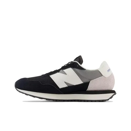 New Balance NB 237 Легкий Низкий Топ Беговые Кроссовки Мужские Черные