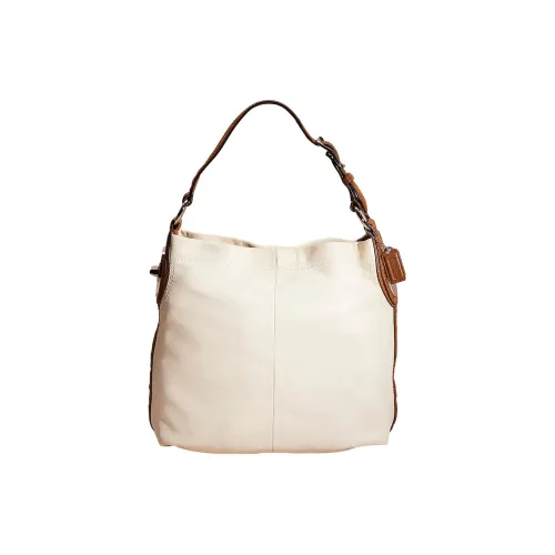 COACH Penelope Кожа Тоут Сумка Сумка для покупок Сумка Большая Женская Белая