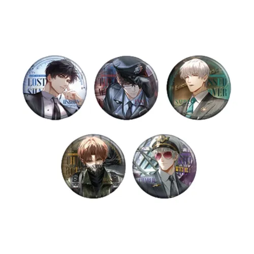 Свет и Ночь Осборн Эван Сариэль Джесси Чарли Су Жестяной Значок Четвертая ИДИЯ Мерч по IP