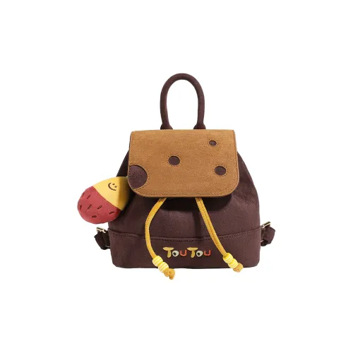 TOUTOU Ткань Рюкзак Средний Женские Сыры Наполненный Сладкий Картофель