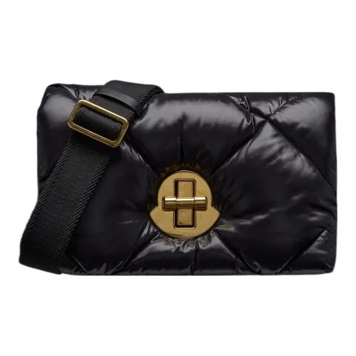 Moncler Нейлоновая Сумка через плечо Женская Черная