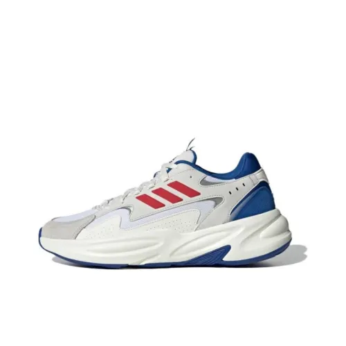 Adidas Ozwave Low Top Белые/Серые/Синие/Красные/Экрю Кроссовки с Толстой Подошвой Унисекс