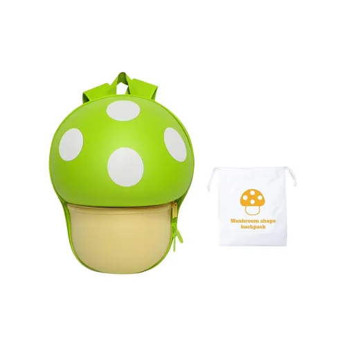 SUPERCUTE ЭВА+ПУ (полиуретан) Детская сумка для хранения дорожный рюкзак детский светло-зеленый розово-красный