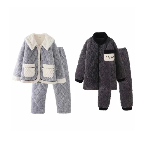 Chun Xi Pajama Комплект Унисекс Mist Серый Tile Серый