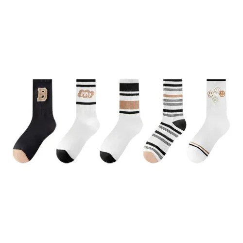 PLANDOO Носки Crew Женские упаковка из 5 пар