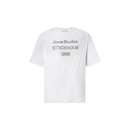 ACNE STUDIOS 1996 Collection Серый Унисекс Т-рубашка