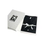 Подарочная коробка Couture - Классический откладной воротник, черного цвета