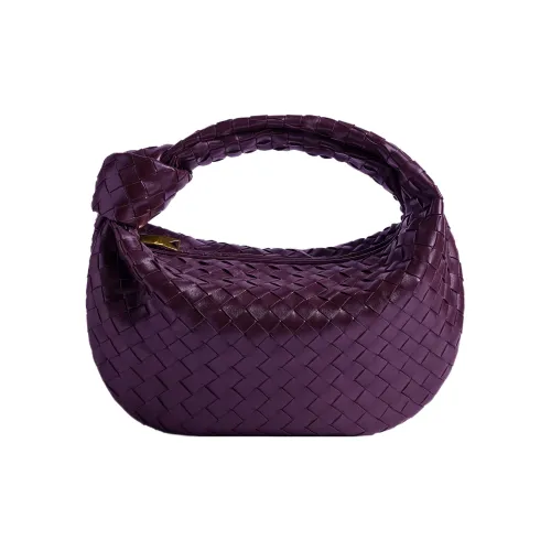 Bottega Veneta Jodie Sheepskin Сумка через плечо сумка обычная женская фиолетовая