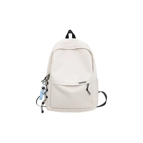 Deli Bear Нейлон Рюкзак Большой Белый Черный