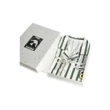 Подарочная коробка Couture - Свежий зеленый, полосатый, модель