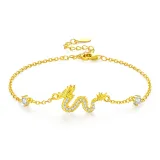 Счастливый Дракон Nafu - Золотистый