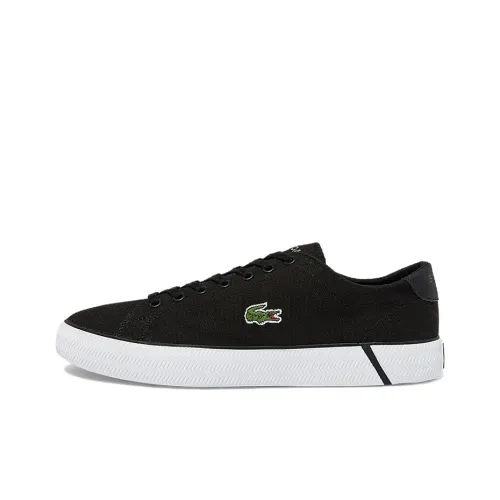 LACOSTE Gripshot Скейтборд Кроссовки Низкие Черные Мужские