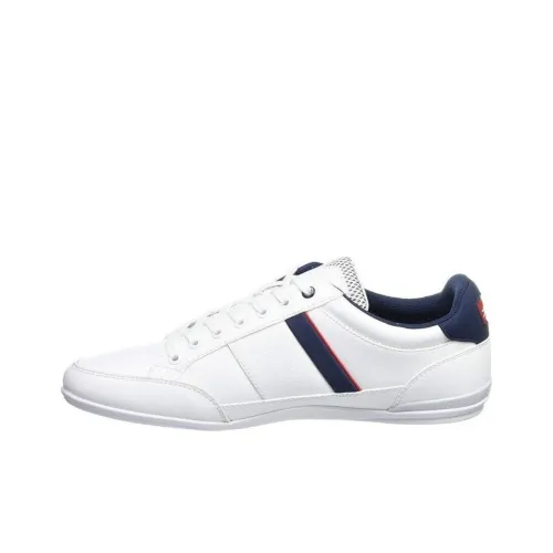 LACOSTE Низкие кроссовки для скейтбординга Мужские Белые