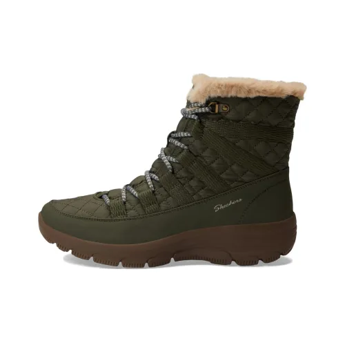 Skechers Relaxed Fit Сноубутсы Зеленые и коричневые Женские