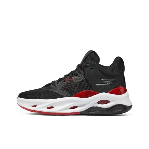 Skechers Баскетбольные кроссовки High Топ Черный Красный Мужской