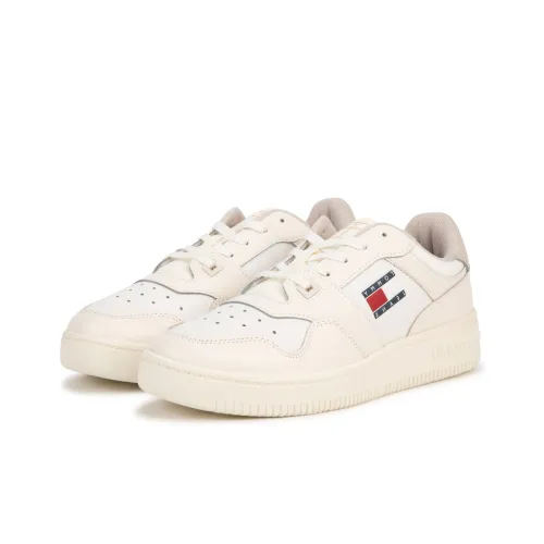 Tommy Hilfiger Низкие кроссовки для скейтбординга женские цвет экрю