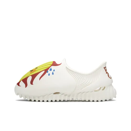 PUK x GENEGG Яйцо Карта Кит Коллекция Пляжные сандалии Унисекс Белый