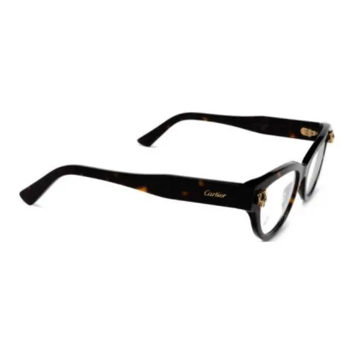 Cartier Ацетат Бабочка Оправы для очков Женские Черепаховый