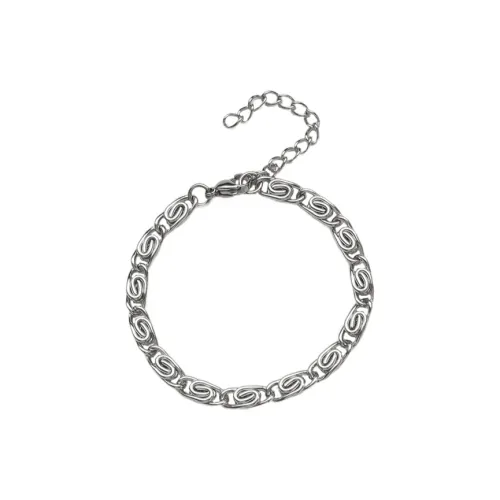MAGICPOLE Титановый стальной браслет Reincarnation Мужской Серебряный