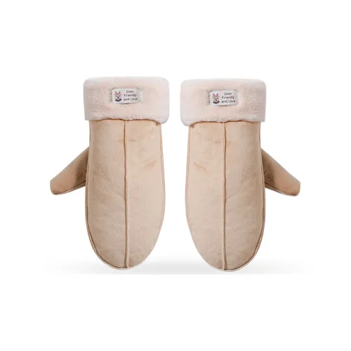 VINEY Полиэфирный трикотаж Перчатки Женские