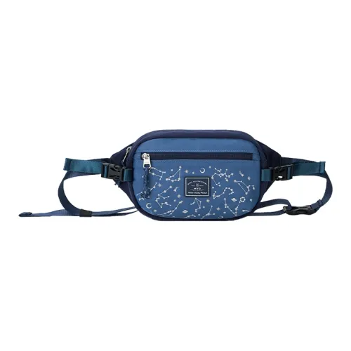 MYD Поясные сумки Звездно-голубой/Аврора синий Унисекс