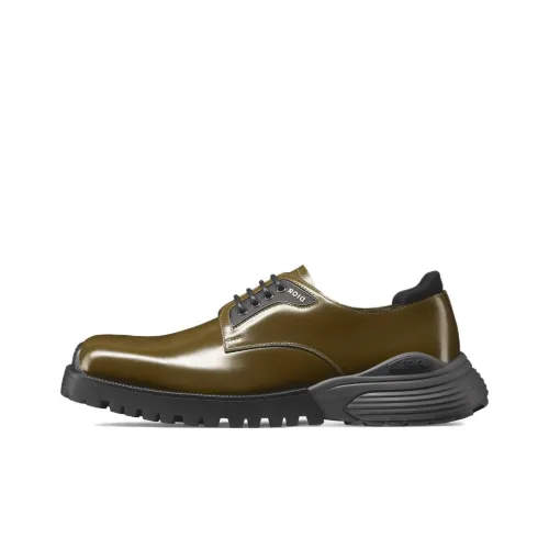DIOR Combat Shoes Low Top Khaki Men's