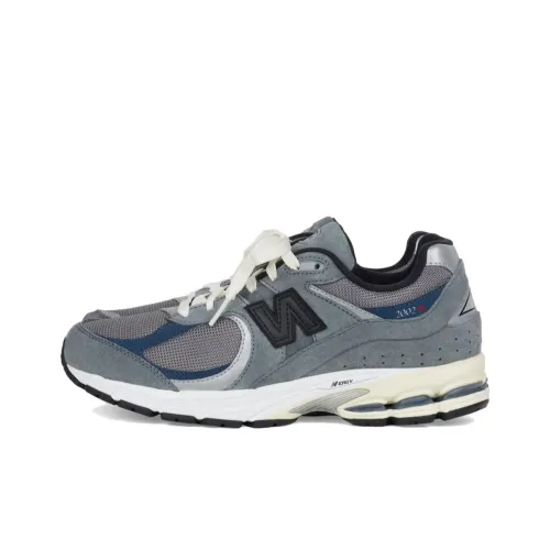 Коллаборация JJJJound x New Balance NB 2002R Устойчивый к истиранию Низкий Топ Повседневная Обувь для Трейл-Бега Унисекс Серый Синий Черный