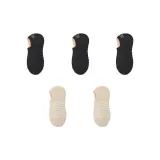 5 пар (3 шт черный, 2 шт кожа)