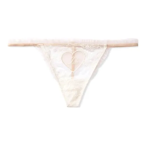 Victoria's Secret Кокосовый Белый Женский Стринг