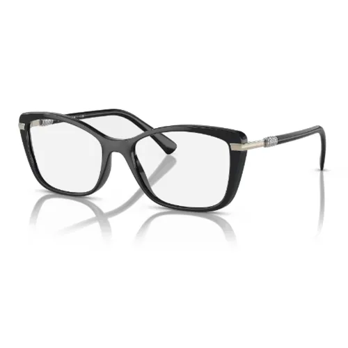 VOGUE Литье под давлением Нерегулярная форма Оправы для очков Женские Черный