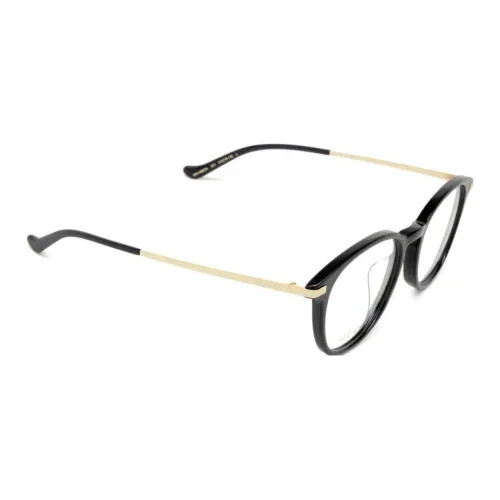 GUCCI Пластик Круглые Оправы для очков Мужские Черные