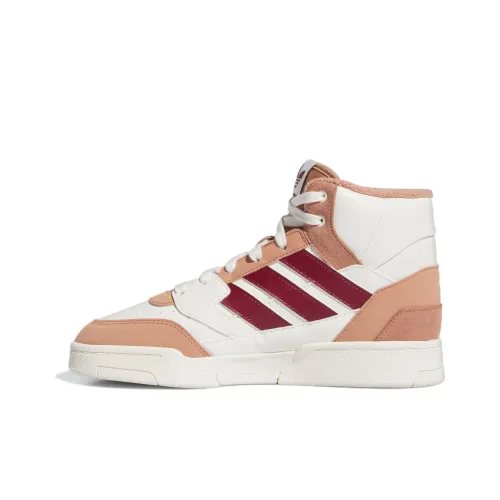 Adidas Амортизация Износостойкий MID Топ Кроссовки для скейтбординга Женские Земляной умбровый