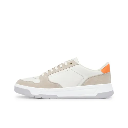 Hugo Boss Устойчивые к истиранию низкие кроссовки для скейтбординга мужские бежевые