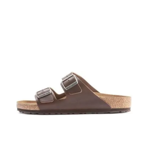 Birkenstock Slip-resistant Slippers Men's Coffee