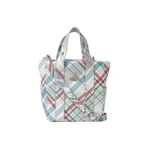 Vivienne Westwood Murray Cross Texture Коровья кожа Сумка Маленькая Женская Белая