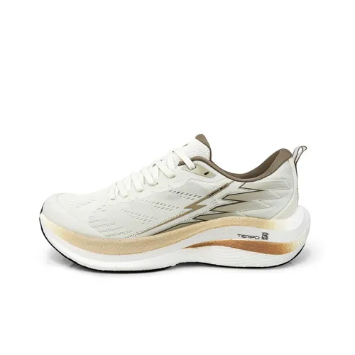 LPMX Беговые кроссовки Низкий верх Бежевый хаки Унисекс