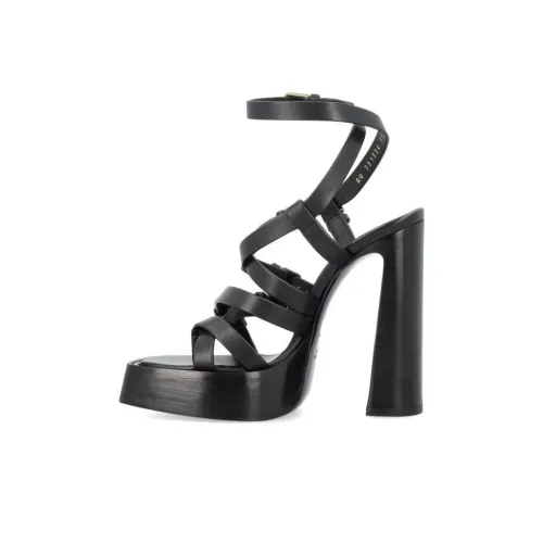 SAINT LAURENT One Sandals Strap 10,5cm Women's Black SAINT LAURENT One Сандалии Ремешок 10,5 см Женский Черный