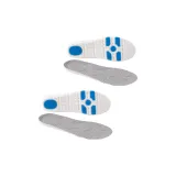 [2 упаковки] PU (полиуретан) Спортивная обувь Стелька (Антибактериальная) Синяя Стелька