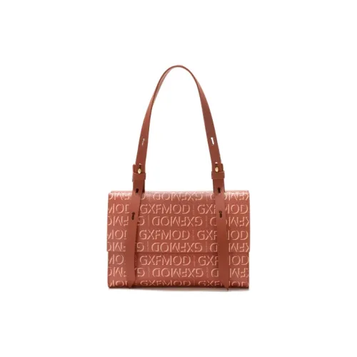 GXFMOD Натуральная кожа сумка через плечо среднего размера женская красная