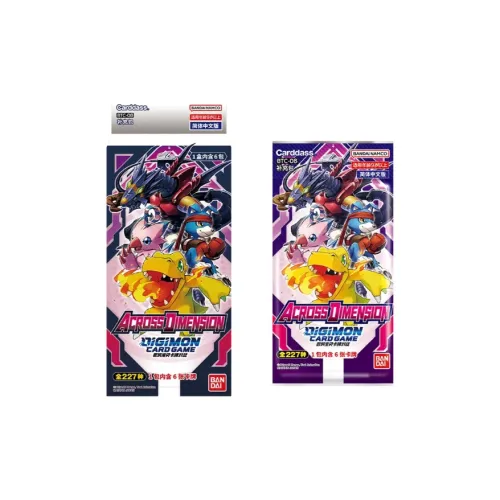 BANDAI Digimon Adventure 6 Упаковка BTC 06 Заправка Пачка Упрощенная китайская версия Карты для дуэлей