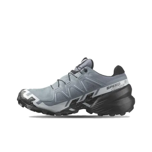 Salomon Collaboration Speedcross 6 Альпинистские и туристические ботинки Низкий верх Синий Серый Женские