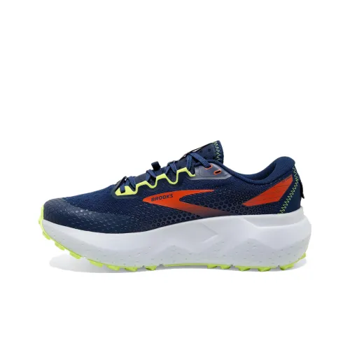 Brooks Caldera 6 Беговые кроссовки Низкий верх Синий, Белый, Оранжевый Мужской