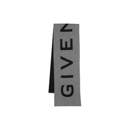 GIVENCHY Вязаные шарфы Мужской Серый