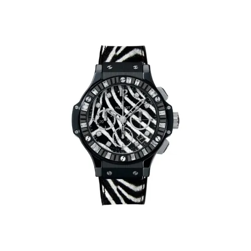 Hublot Big Bang Collection Автоматический Механический Механизм Женские Часы 41 мм Черный Циферблат
