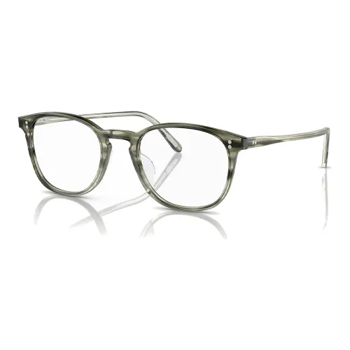 Oliver Peoples Ацетат Нерегулярная форма Оправа для очков Унисекс Зеленый