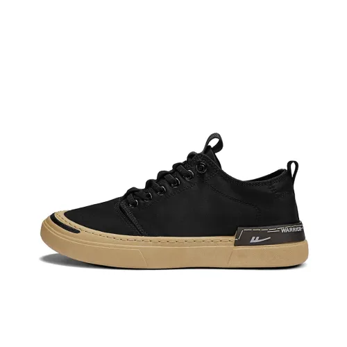 Кроссовки для скейтбординга Warrior Low Top Черные Мужские