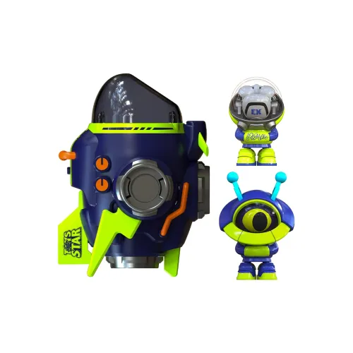 WASA x TOYS STAR Explore206 Spaceship Dragon Collection · STAR DRAGON Collaboration Set Transparent Blind Box Card