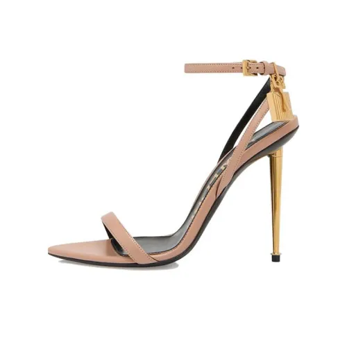 TOM FORD One Ремень Сандалии 10,5 см Женские Розовые