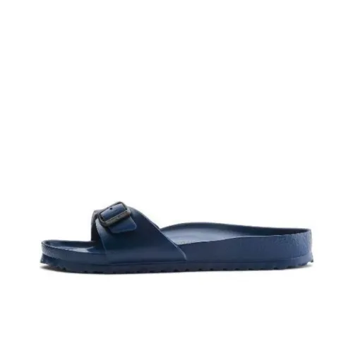 Birkenstock Madrid Устойчивые к истиранию Слипоны Унисекс Морской синий